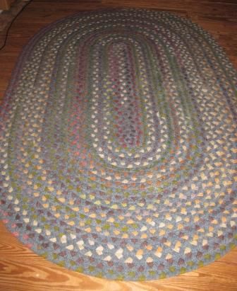 wool braided rug